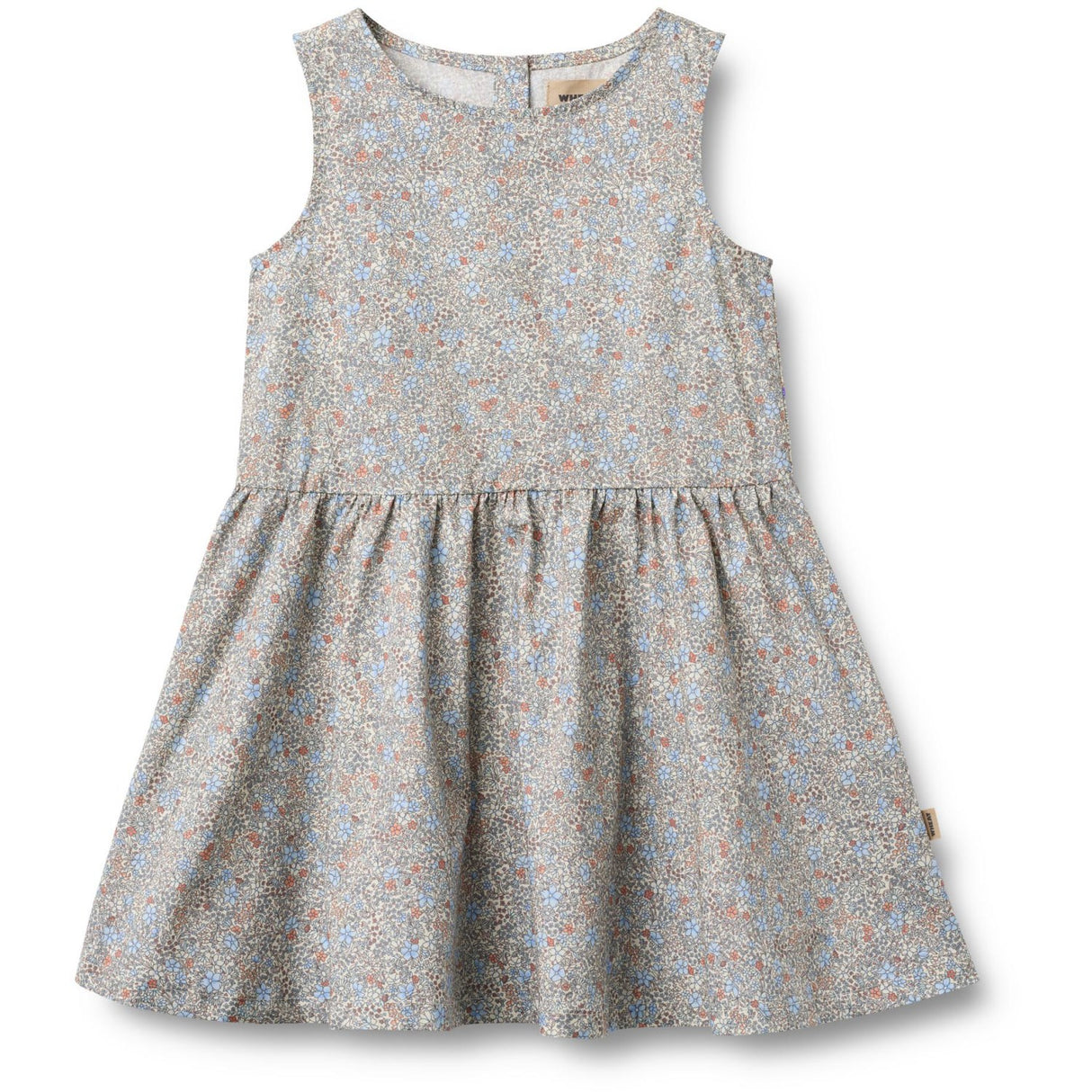 Wheat Air Blue Flowers Dress Hella