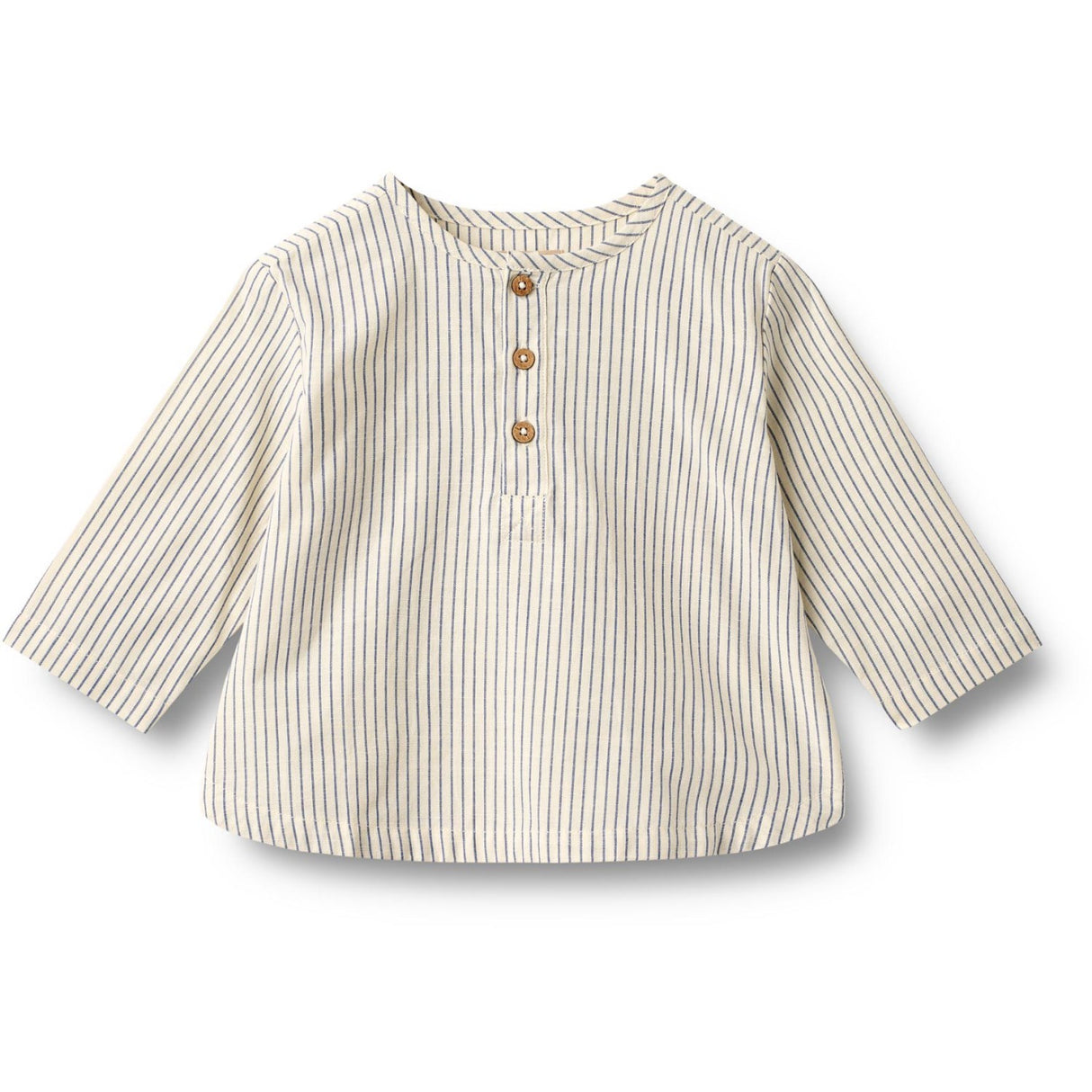 Wheat Dark Blue Stripe Shirt Bjørk