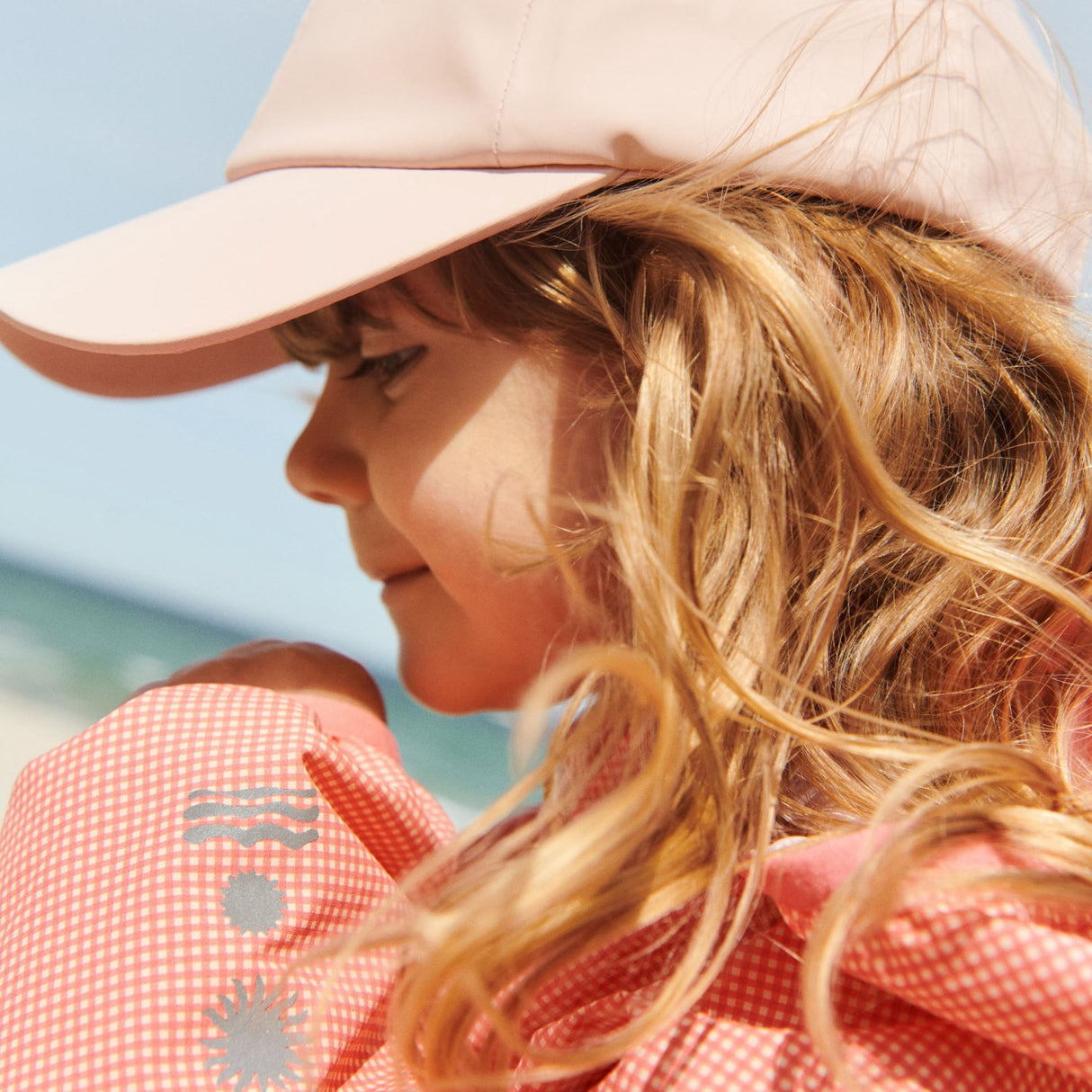 Wheat Red Check Lightweight Shell Jacket Skyen