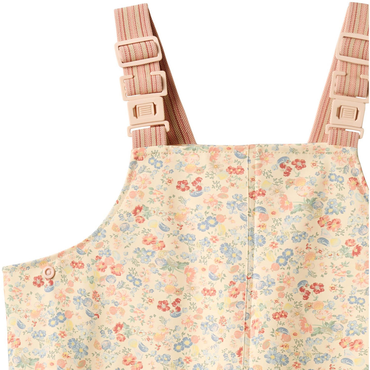 Wheat Flowers And Seashells Rainwear Charlo Overall
