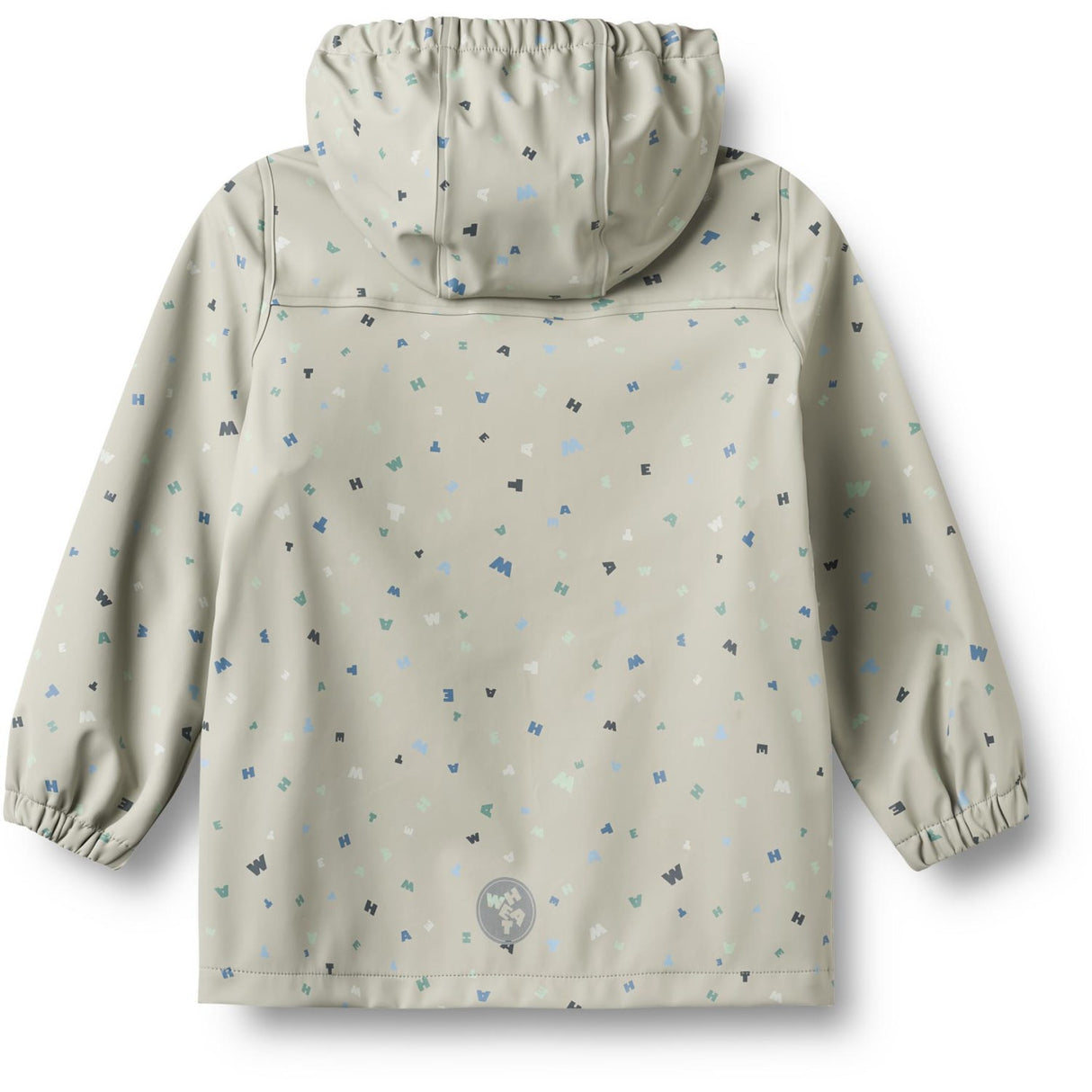Wheat Light Flint Letters Rainwear Ollo Jacket