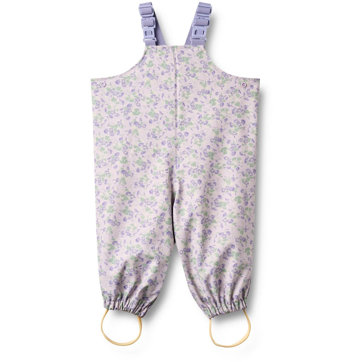 Wheat Lilac Petunias Rainwear Charlo Overall