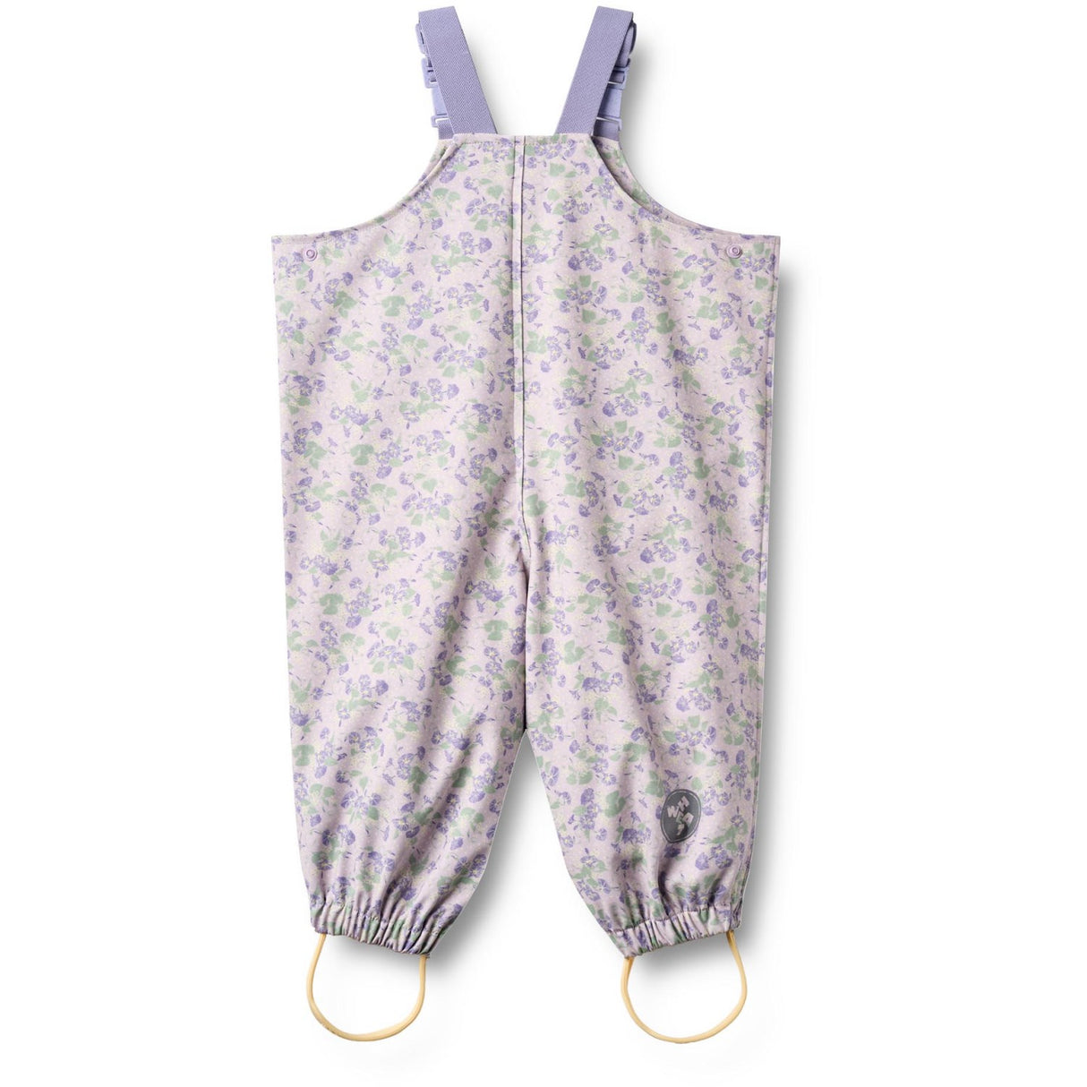 Wheat Lilac Petunias Rainwear Charlo Overall