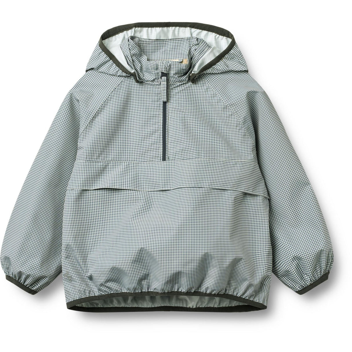 Wheat Blue Check Lightweight Shell Jacket Skyen