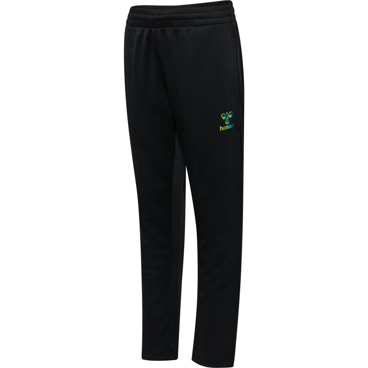 Hummel Black/Limeade Shimmer Training Pants Kids