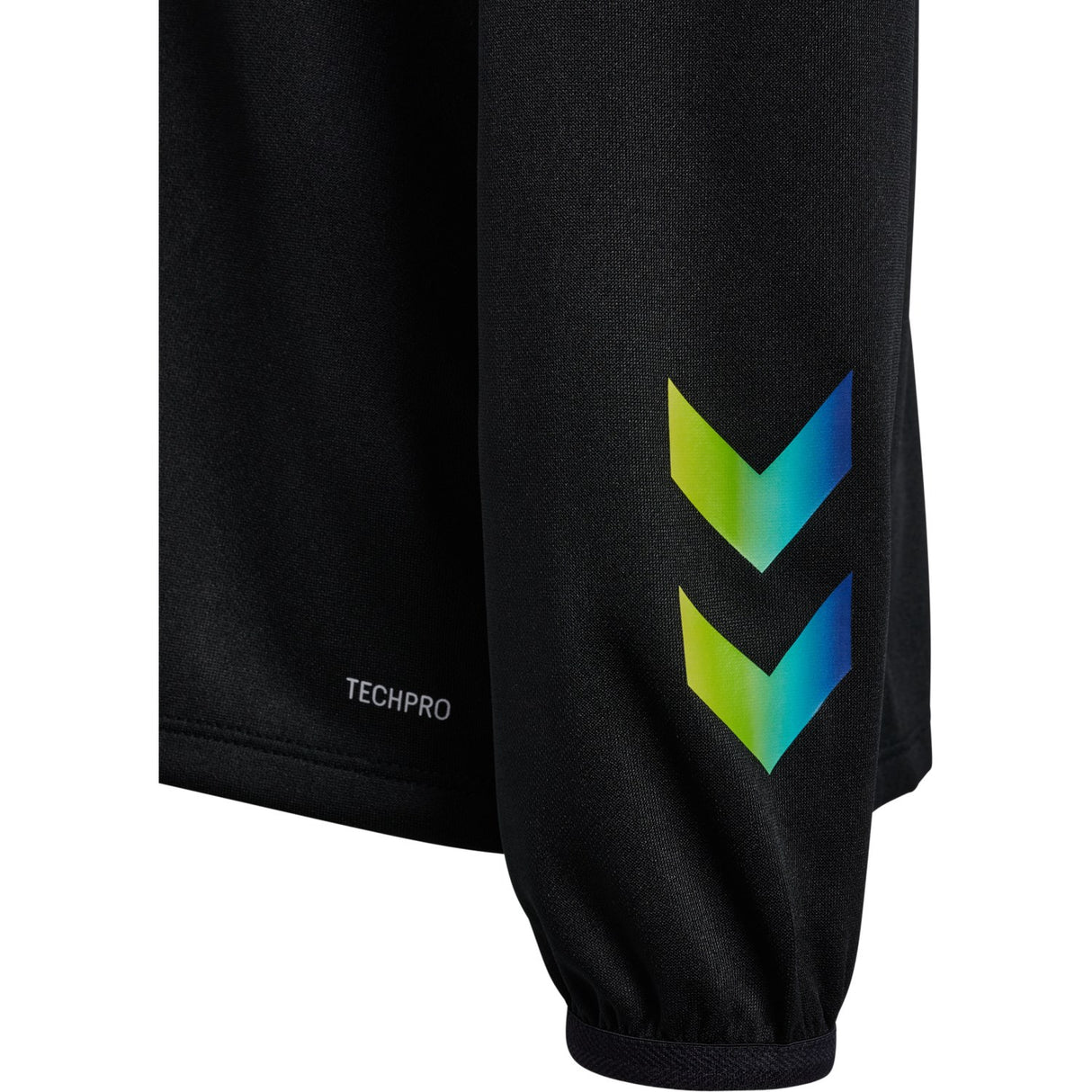 Hummel Black/Limeade Shimmer Half Zip Kids