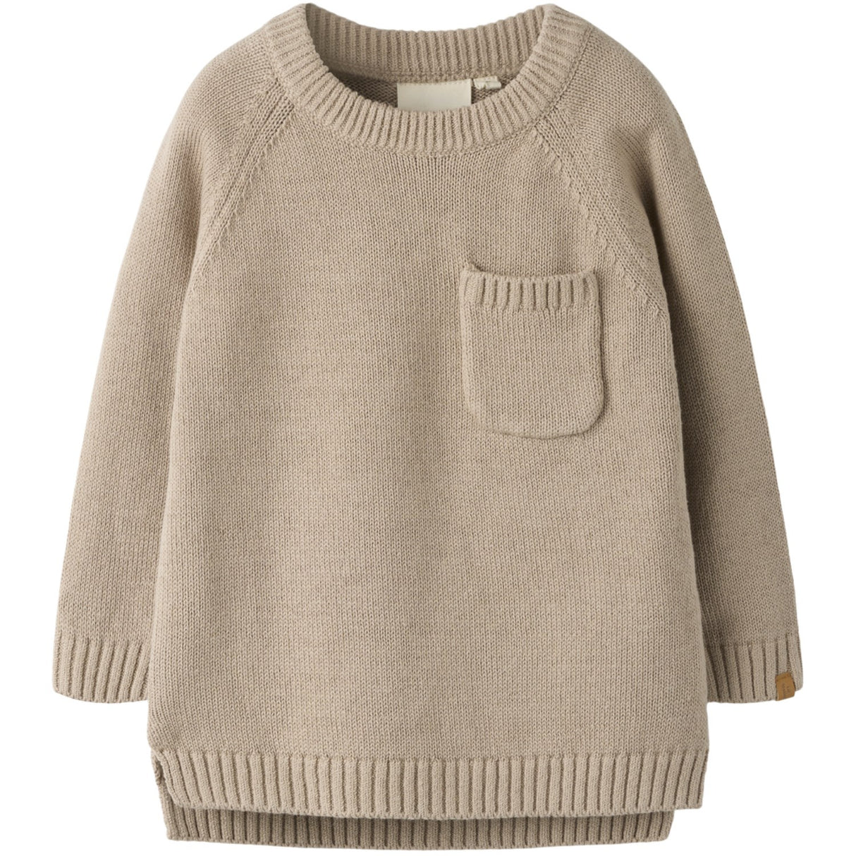 Lil'Atelier Oxford Tan Nmmfogon Ls Knit Lil