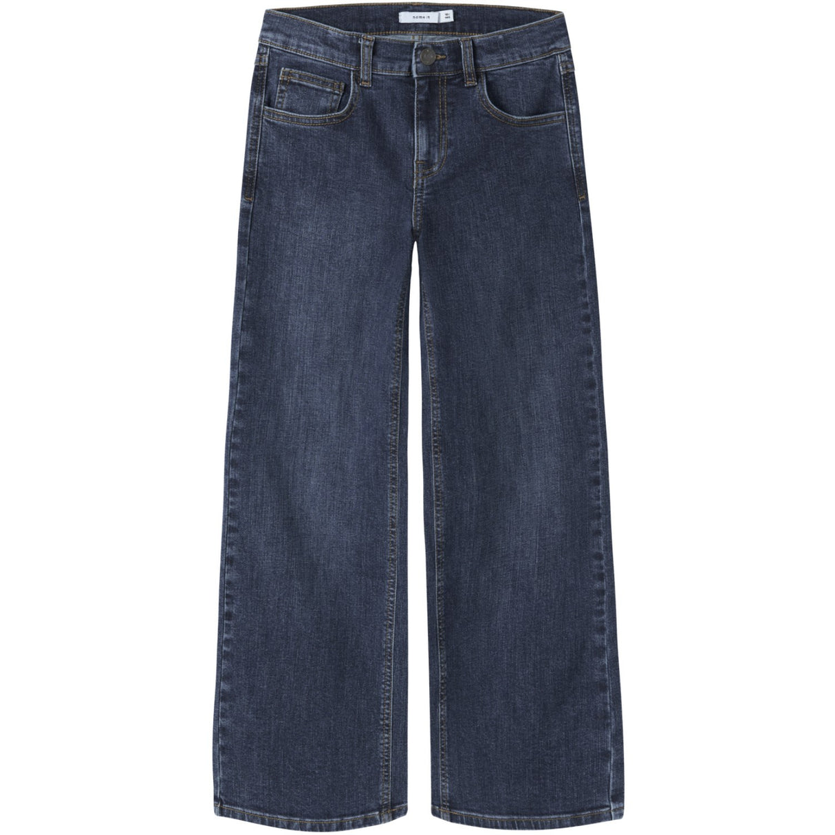 Name It Dark Blue Denim Nkfrose Wide Jeans 8809-Md Tb