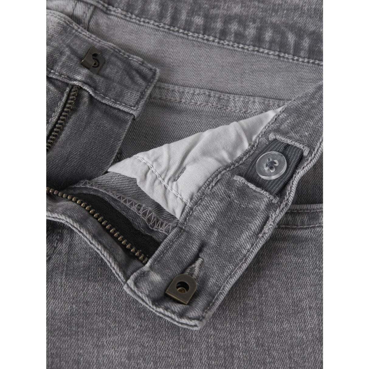 Name It Medium Grey Denim Nkfrose Wide Jeans 8809-Md Tb
