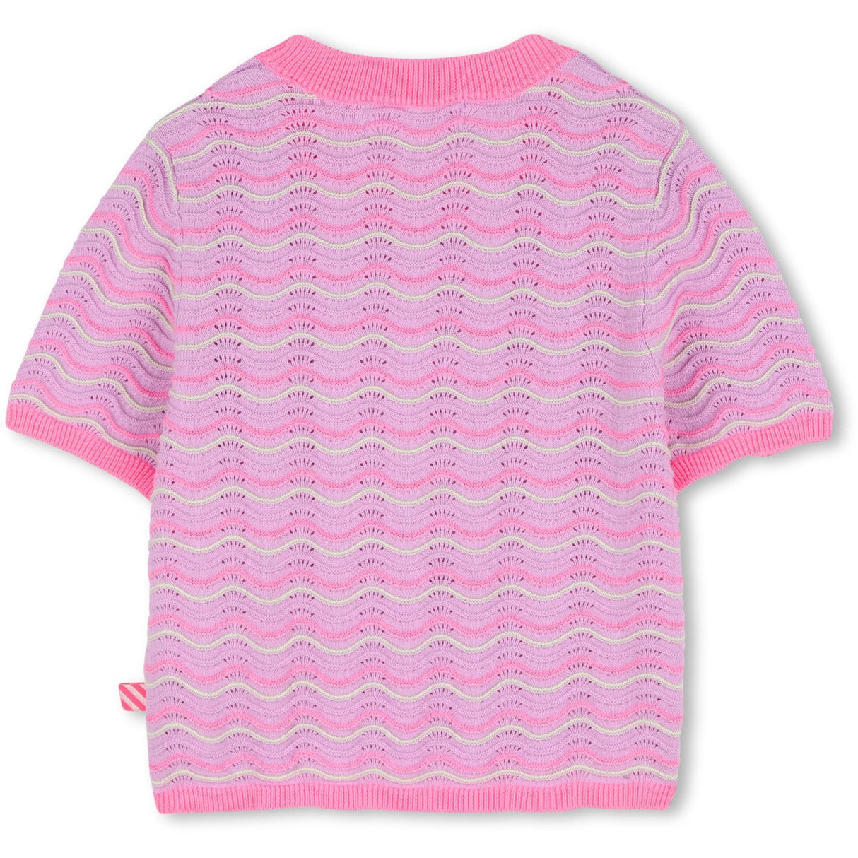 Billieblush Lilac Short Sleeves Sweater, Jumper