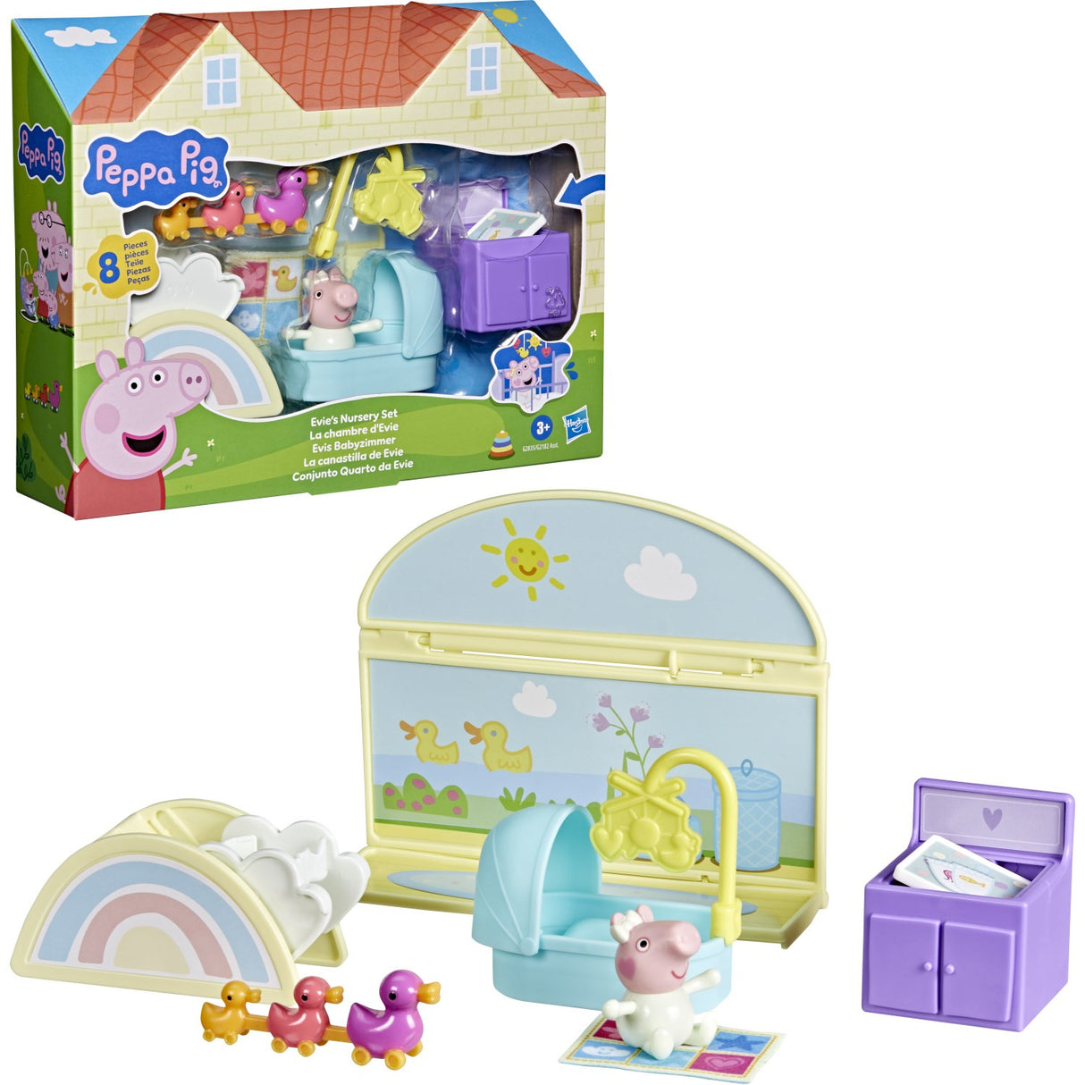 Peppa Pig Room playset Evie's nursery