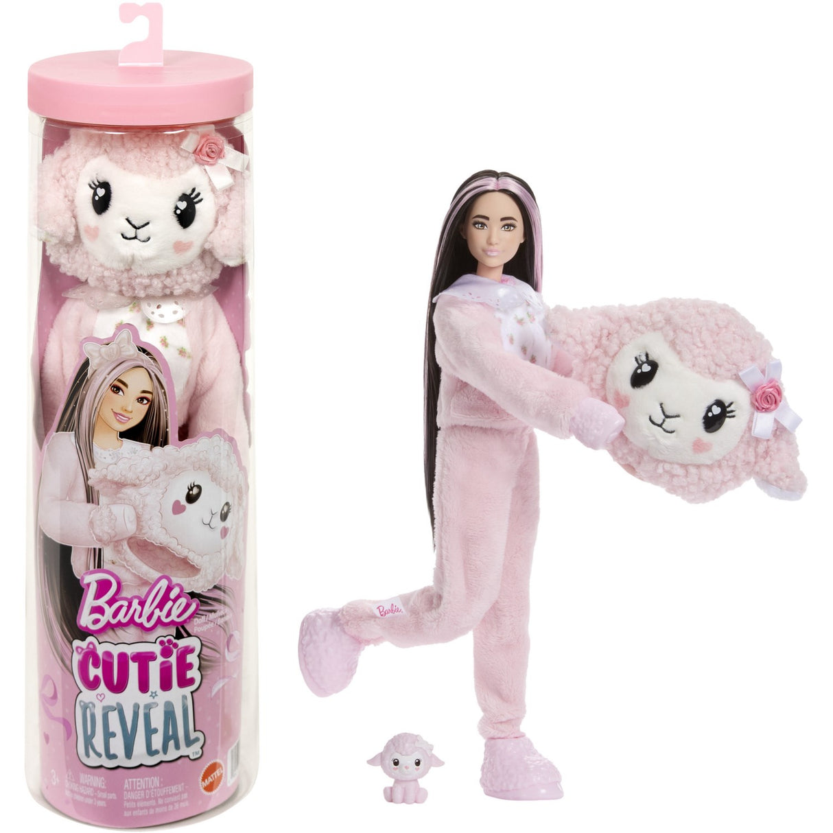 Barbie® Cutie Reveal Sweet Bows Pink Lamb