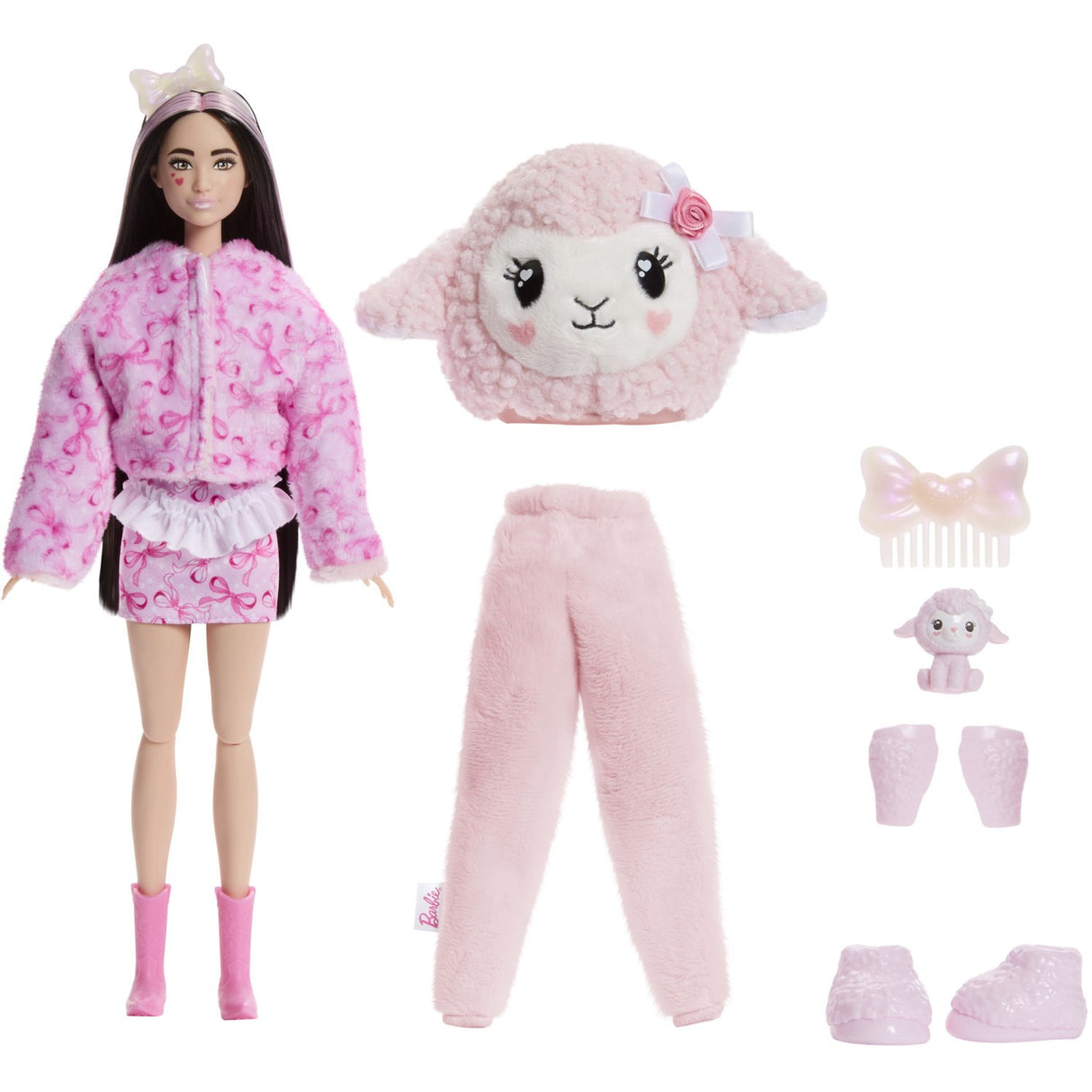 Barbie® Cutie Reveal Sweet Bows Pink Lamb