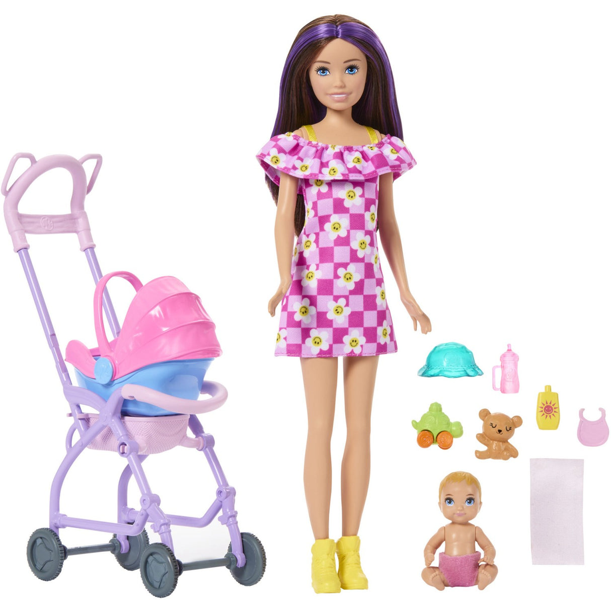 Barbie® Babysitting Skipper Legesæt