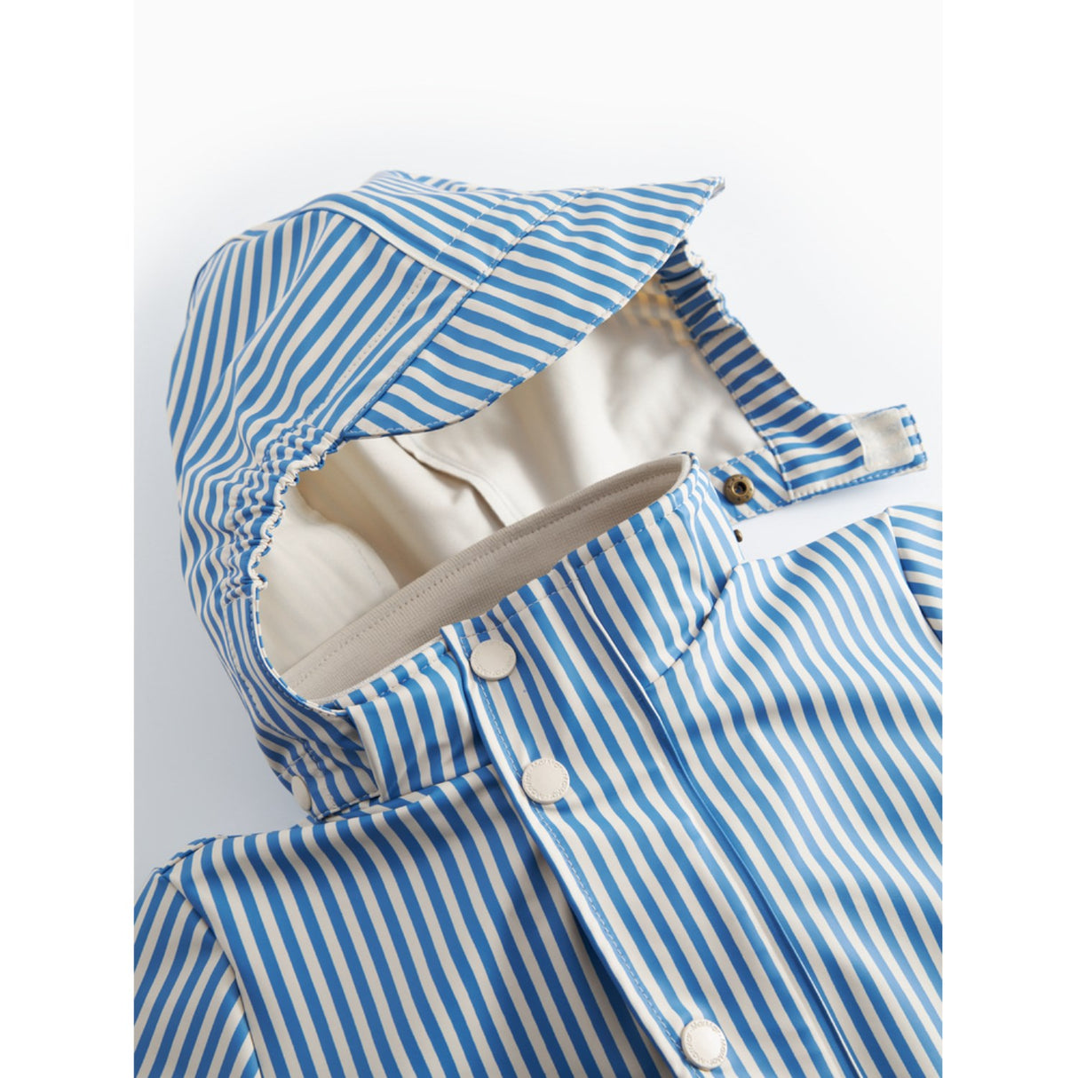 MarMar Rainwear Blue Stripe October Jacket
