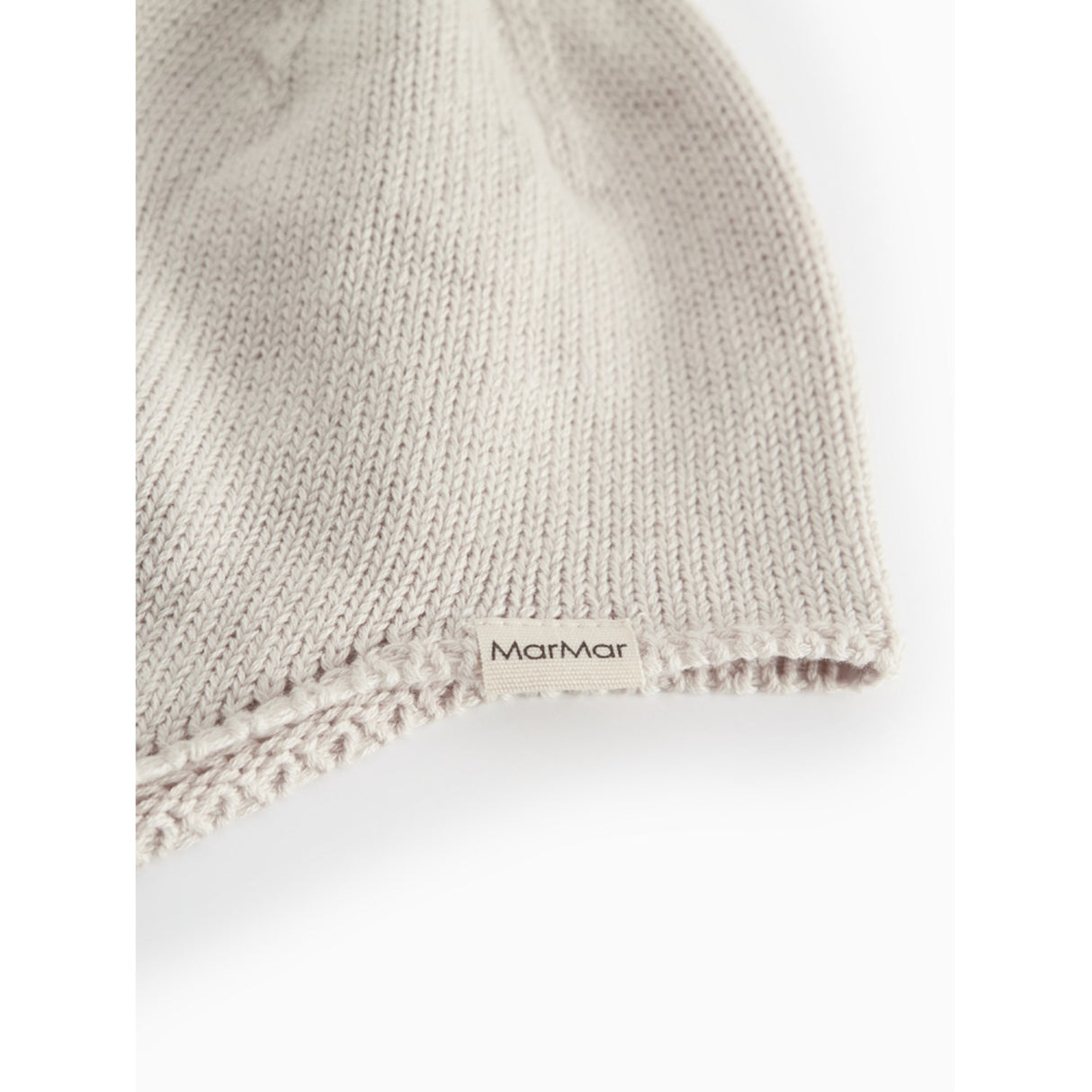 MarMar Cotton Knit Plain Moon Grey Aly Baby Sprout Hat