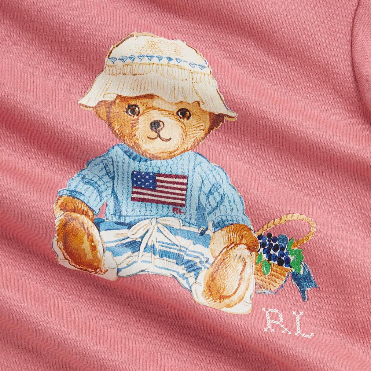 Ralph Lauren Baby Desert Rose Bodysuit