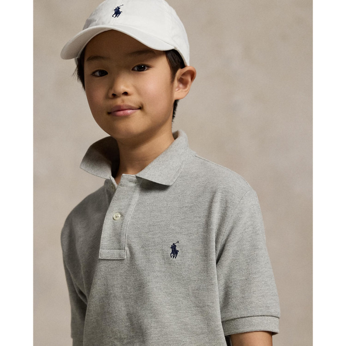 Polo Ralph Lauren New Grey Heather Polo Shirt