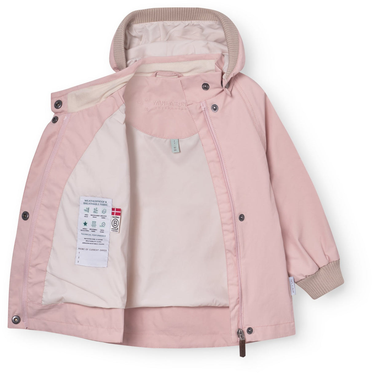 Mini A ture Rose Smoke Matwai Jacket. Grs