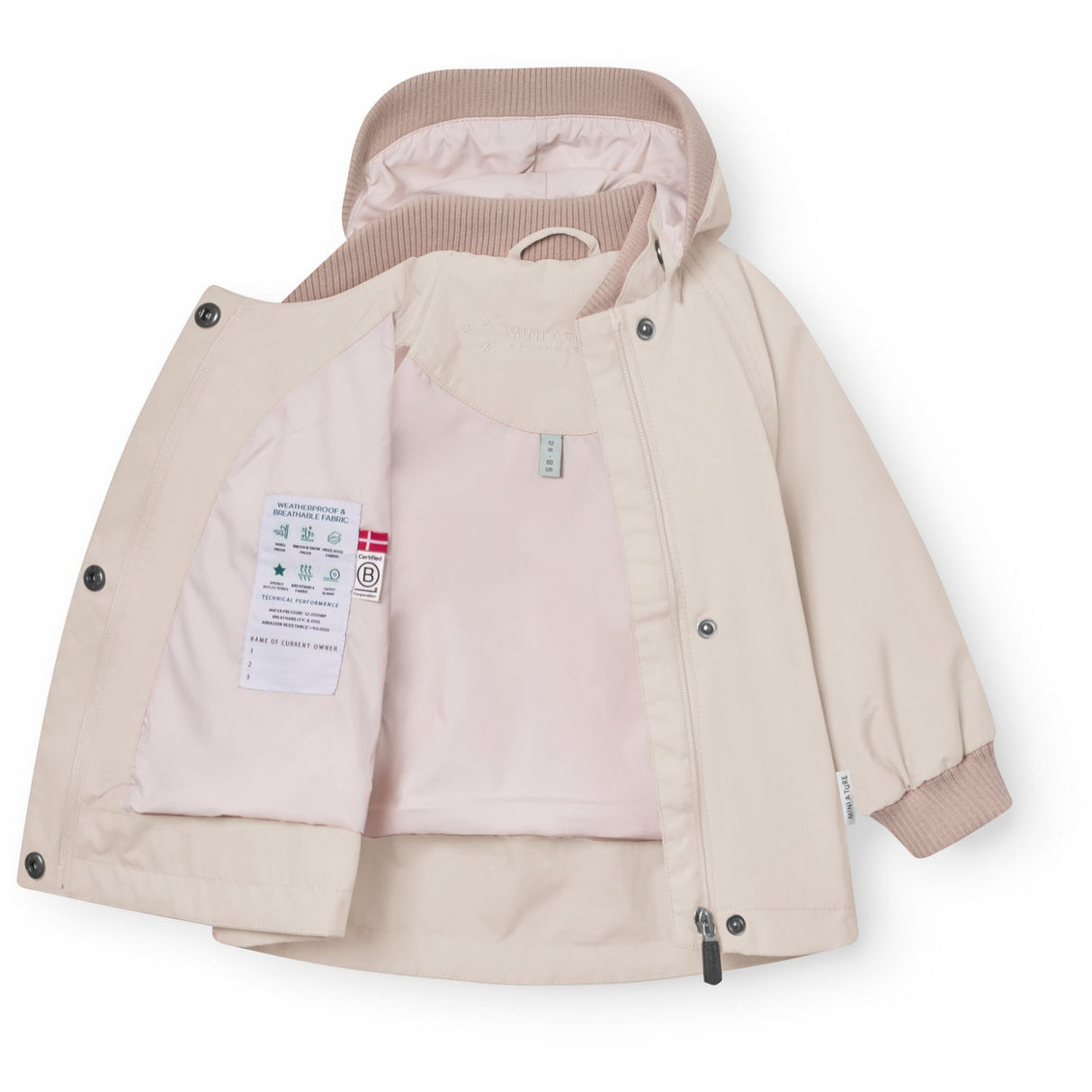 Mini A ture Sandshell Matwai Jacket. Grs