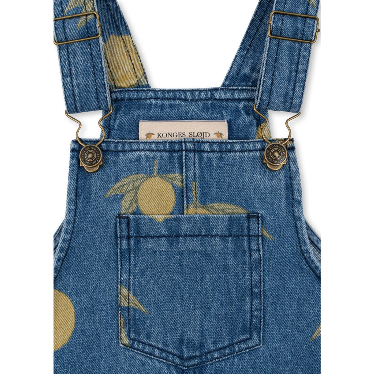 Konges Sløjd Lemon Denim Magot Overalls Gots