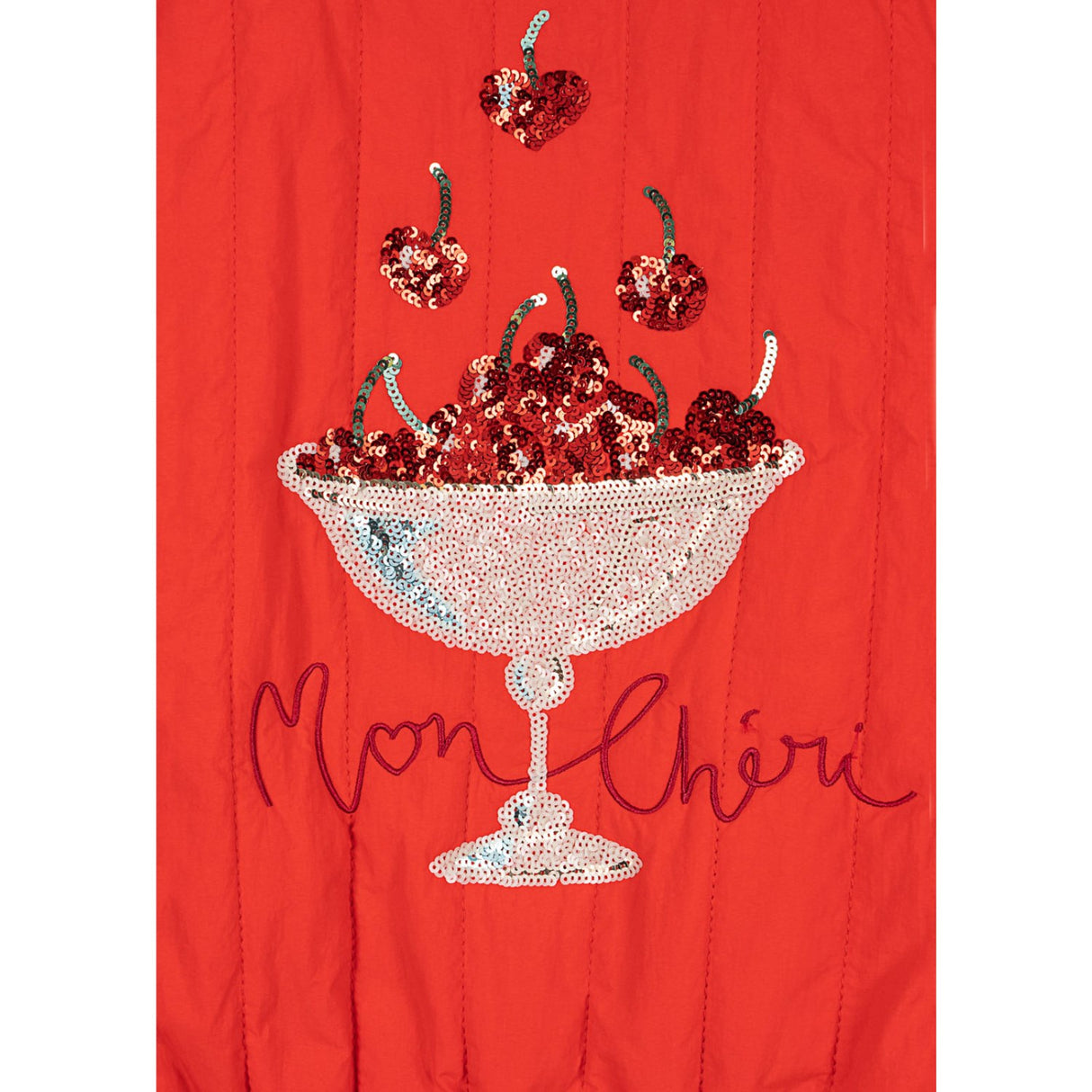 Konges Sløjd Fiery Red Juno Sequin Vest