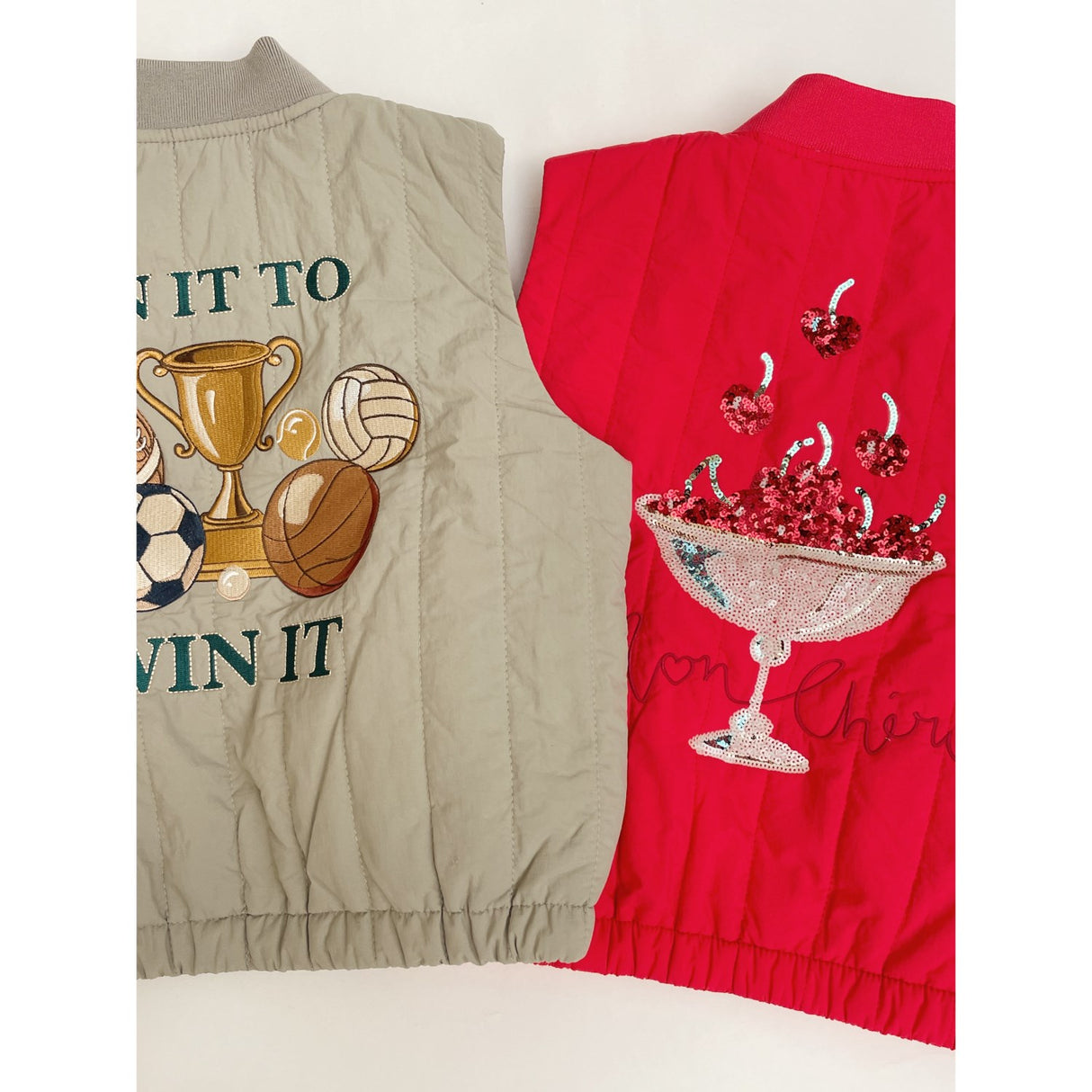 Konges Sløjd Fiery Red Juno Sequin Vest