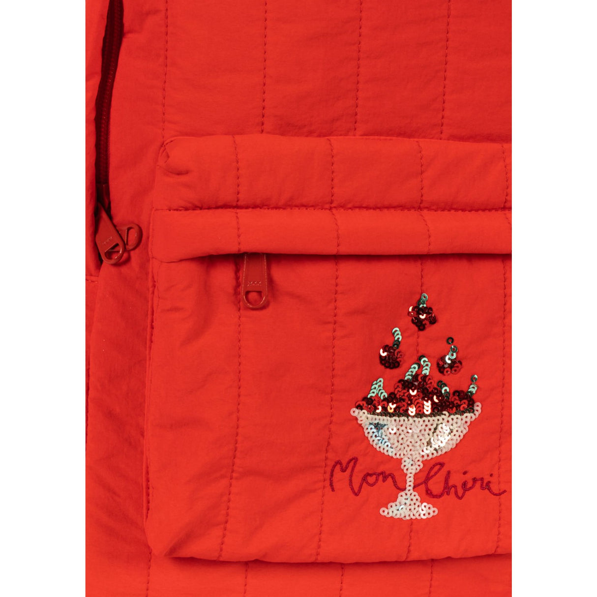 Konges Sløjd Fiery Red Juno Sequin Backpack