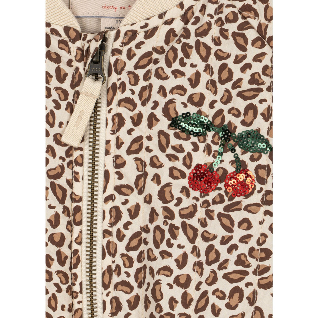 Konges Sløjd Leo Juno Printed Sequin Bomber Jacket