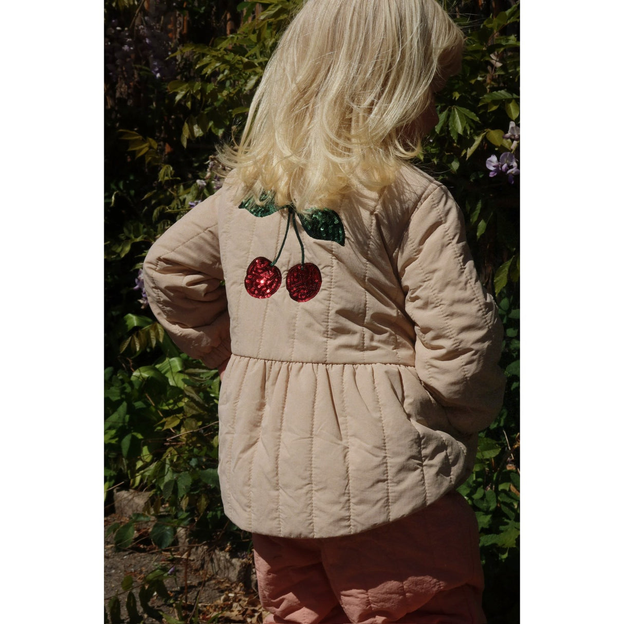 Konges Sløjd Smoke Gray Juna Sequin Bomber Jacket