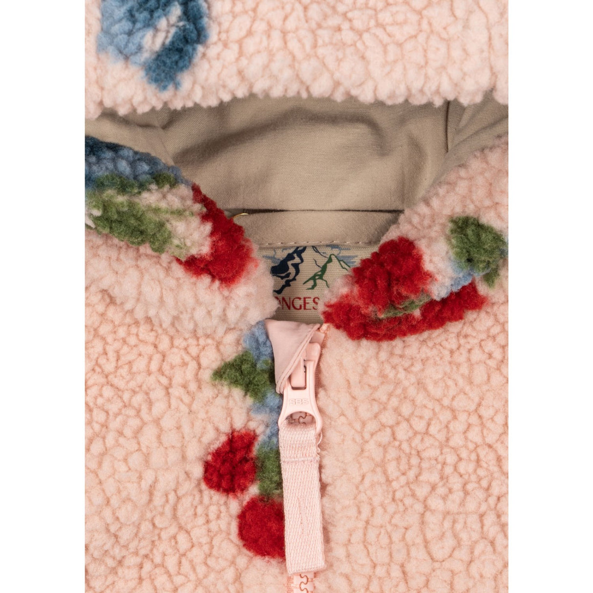 Konges Sløjd Amarena Rose Jody Teddy Onesie Grs