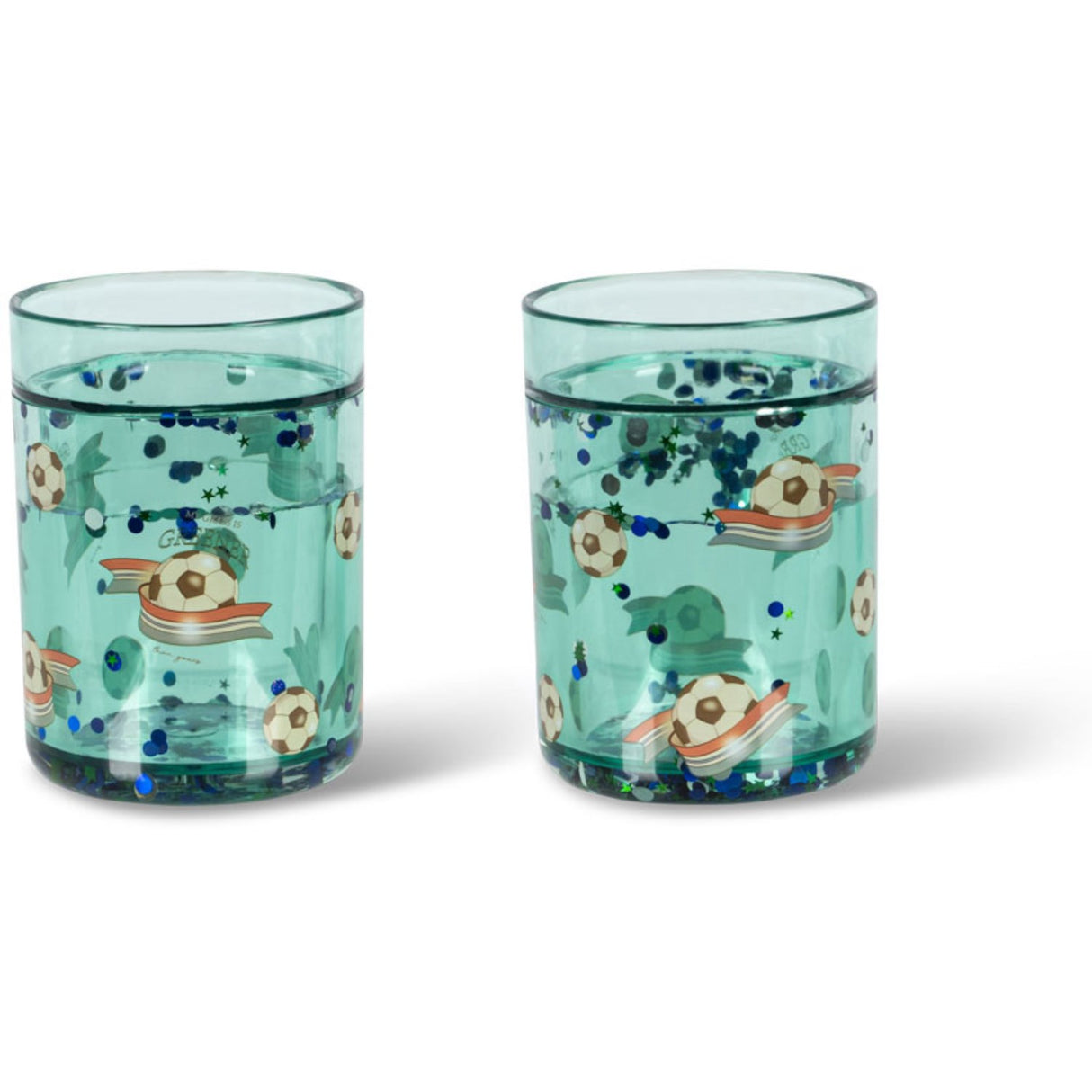 Konges Sløjd Kick It 2 Pack Glitter Cups