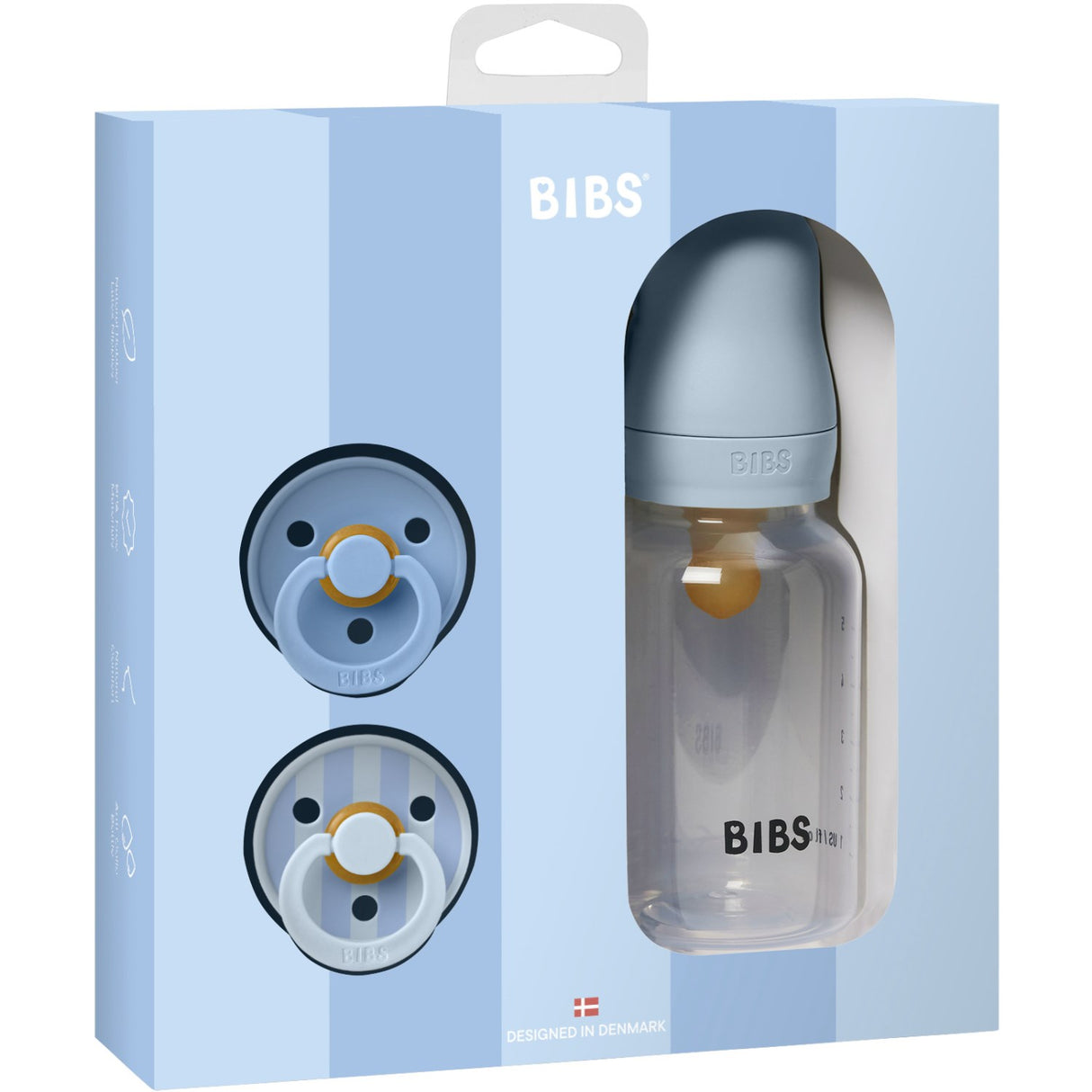 Bibs Baby Blue Gift Set Baby Sprinkle