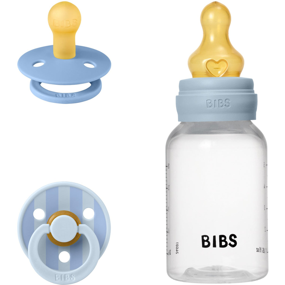 Bibs Baby Blue Gift Set Baby Sprinkle