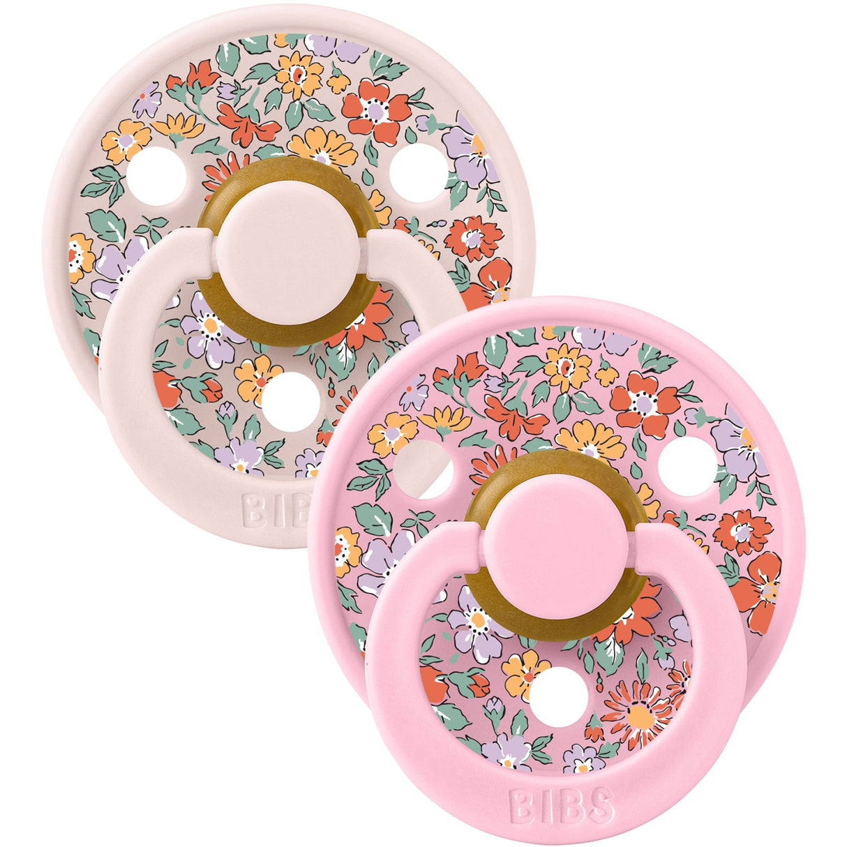 Bibs X Liberty Petal Mix Pacifier Colour 2-Pack Oscar Meadow Latex