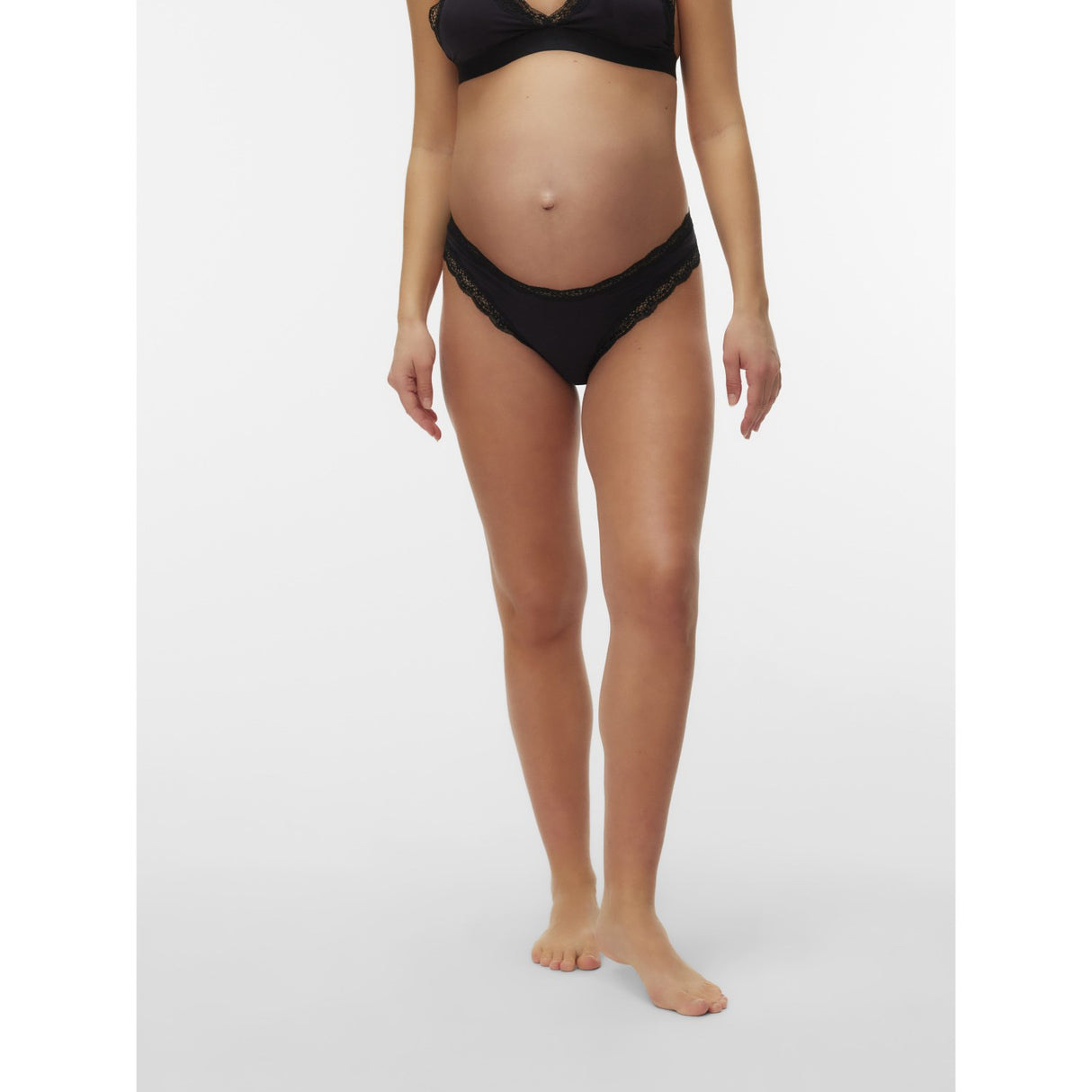 Mama;licious Black Black Mlreece Panties 2-P