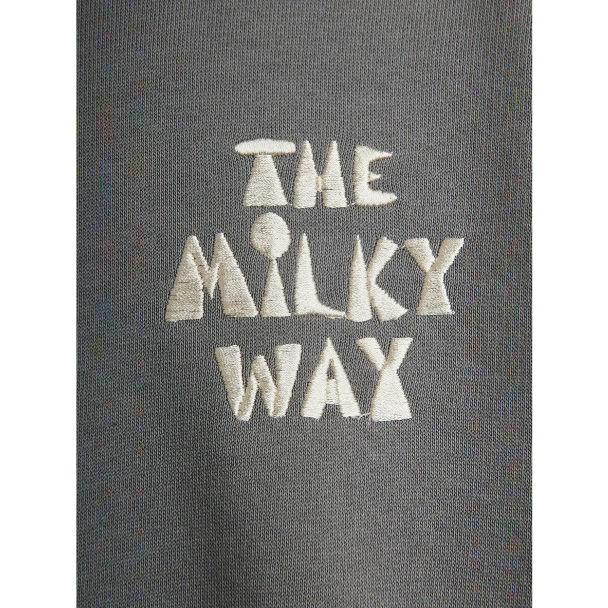 Mini Rodini Grey The Milky Way Rainbow Panel Sweatshirt