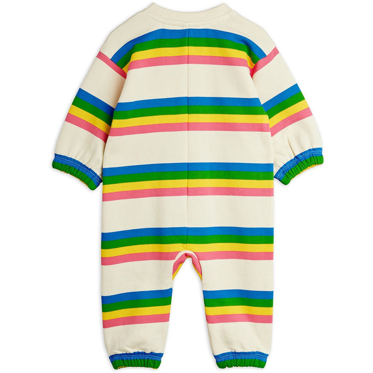 Mini Rodini Multi Ritzratz Stripe Baby Onesie