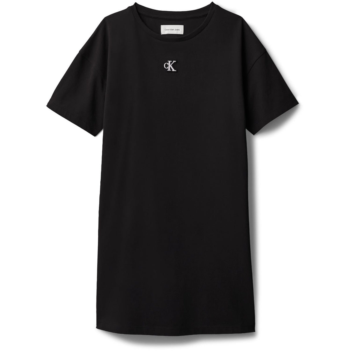 Calvin Klein 1716 Black Ck Monogram Tee Dress