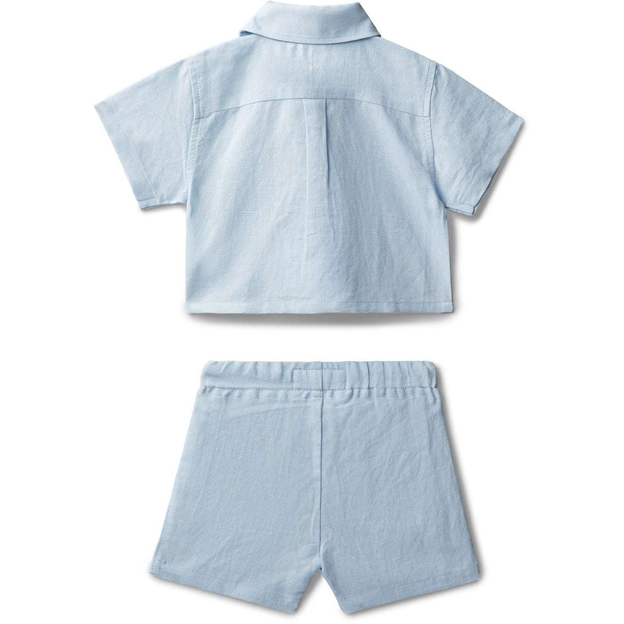Calvin Klein Breezy Blue Woven Short Set