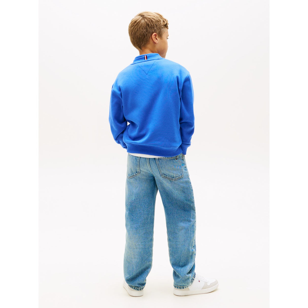 Tommy Hilfiger Empire Blue Monotype Graphic Sweatshirt