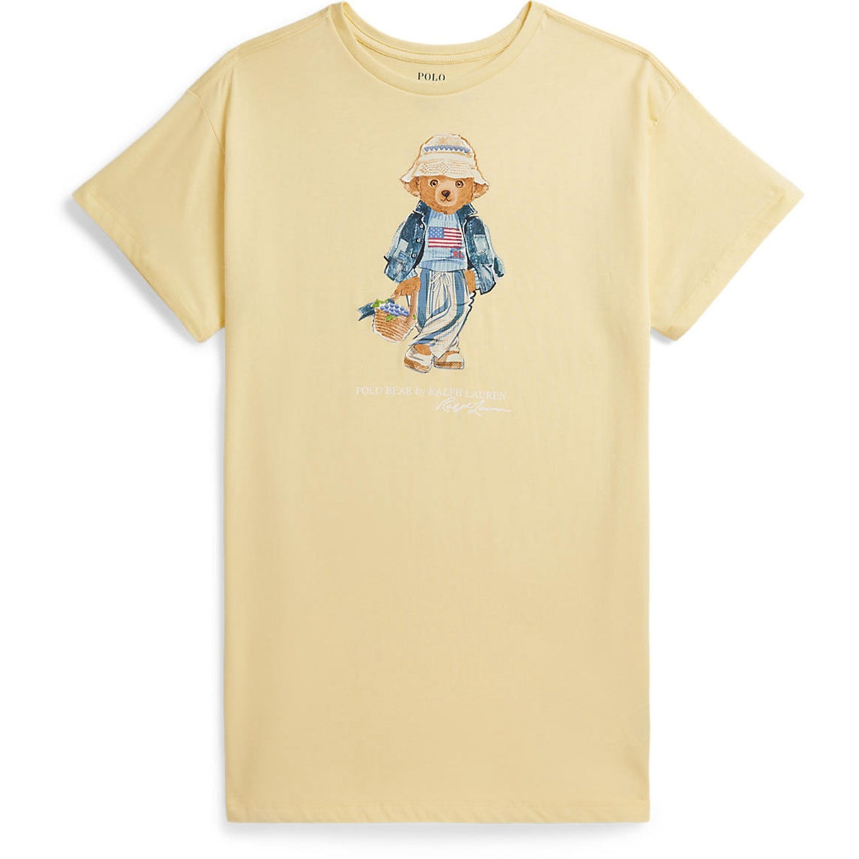 Polo Ralph Lauren T-Bird Yellow Day Dress