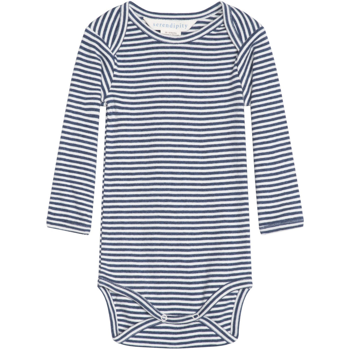 Serendipity Navy/Offwhite Baby Body Stripe