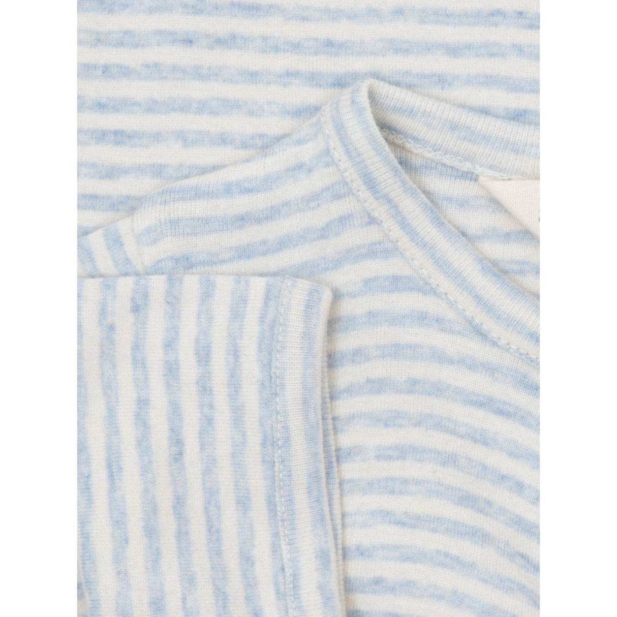 Serendipity Mist/Offwhite Baby Short Suit Stripe