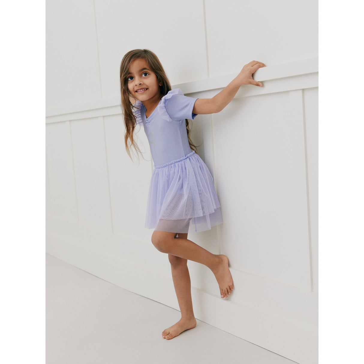 Sofie Schnoor X Luksusbaby Light Lavender Estelle Gymsuit