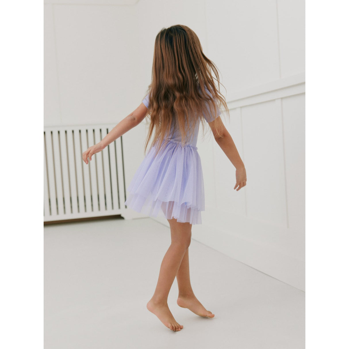 Sofie Schnoor X Luksusbaby Light Lavender Estelle Gymsuit