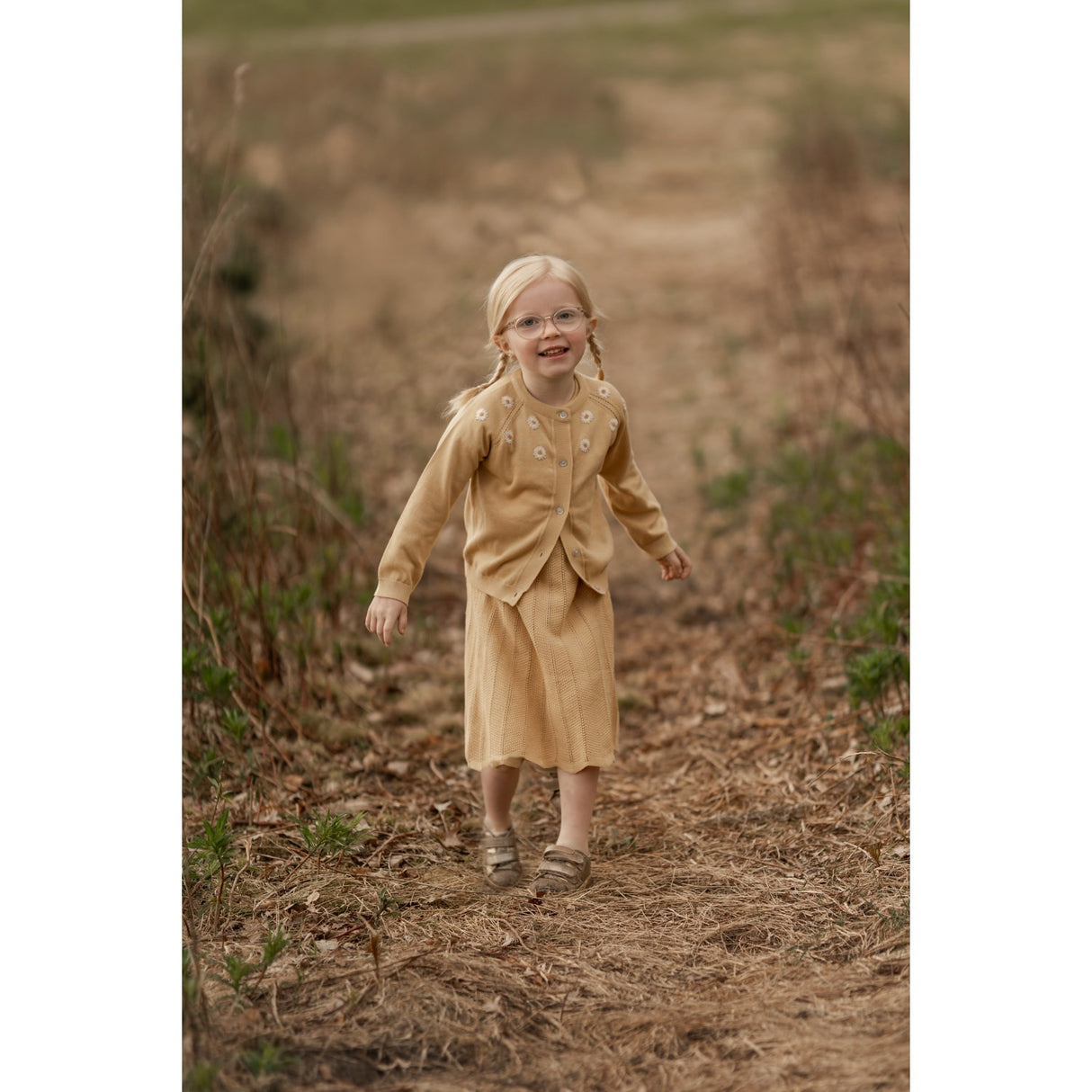 Hanevild Italien Straw Daisy Cardigan