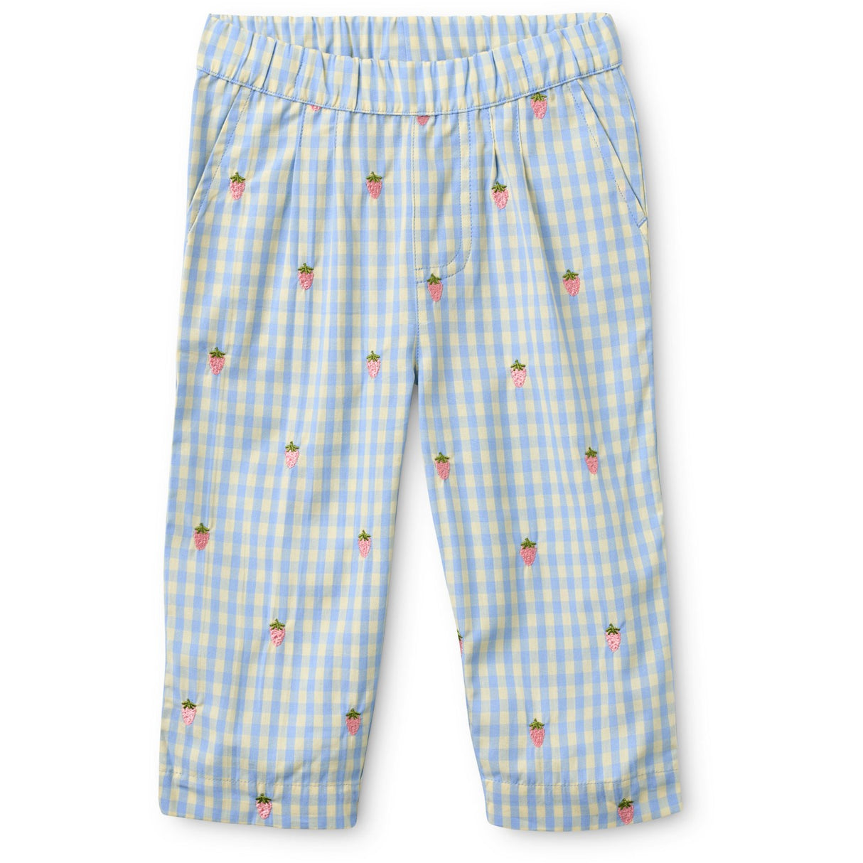 Flöss Sky Berry Gingham Mille Pants