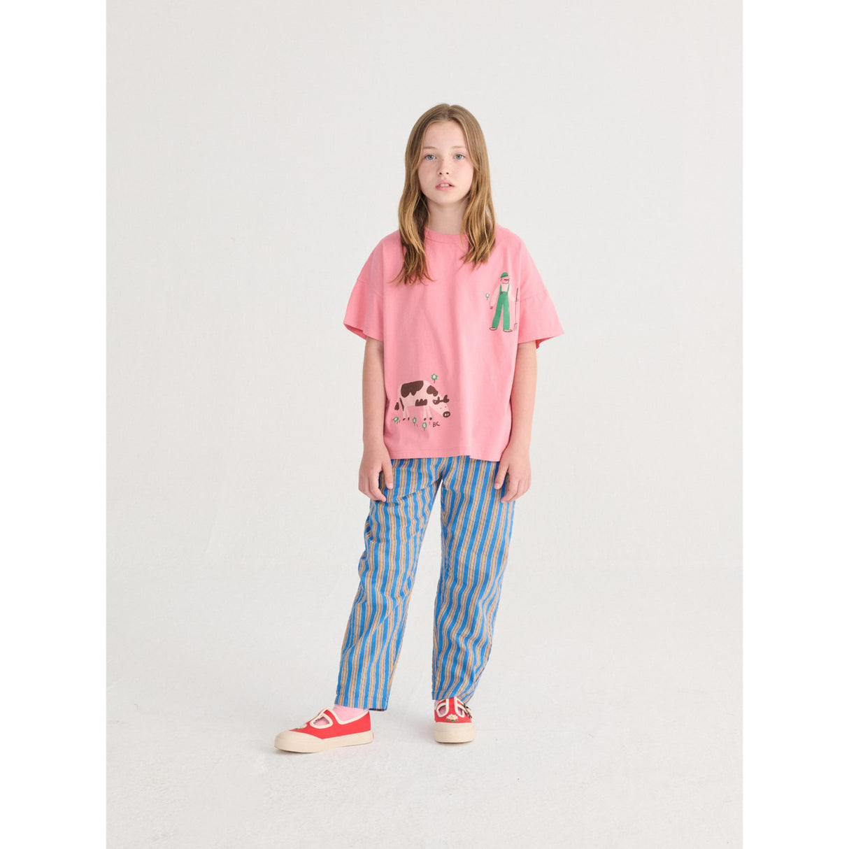 Bobo Choses Navy Blue New Hairline Woven Pants