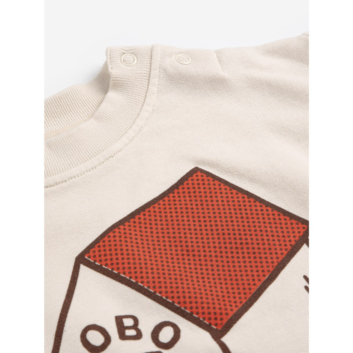 Bobo Choses White Pickles Is At Home Sweatshirt